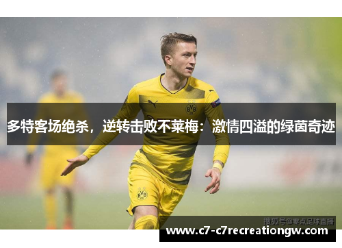多特客场绝杀，逆转击败不莱梅：激情四溢的绿茵奇迹
